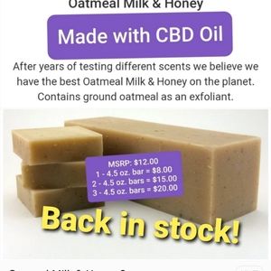 Oatmeal Milk & Honey Soap